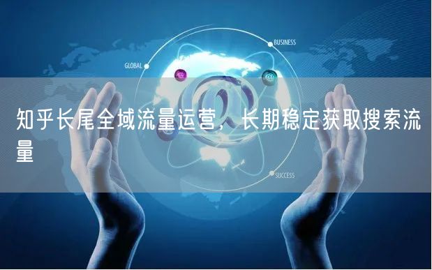 知乎长尾全域流量运营，长期稳定获取搜索流量
