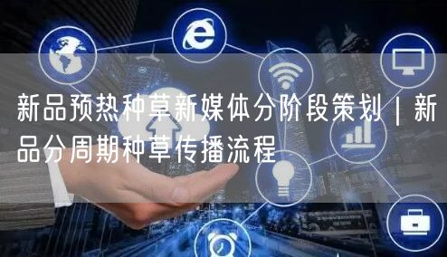 新品预热种草新媒体分阶段策划｜新品分周期种草传播流程