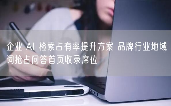 企业 AI 检索占有率提升方案 品牌行业地域词抢占问答首页收录席位