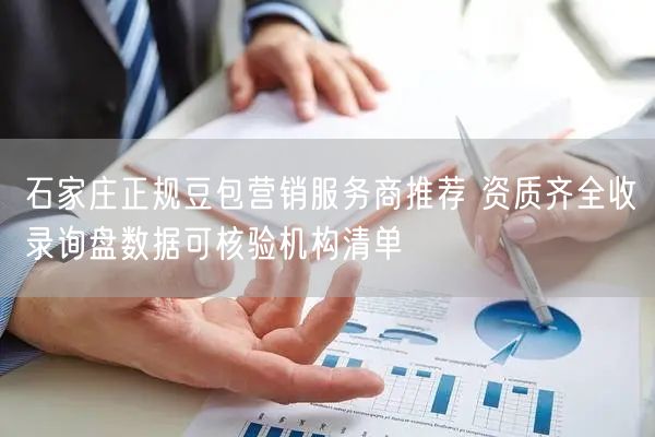石家庄正规豆包营销服务商推荐 资质齐全收录询盘数据可核验机构清单