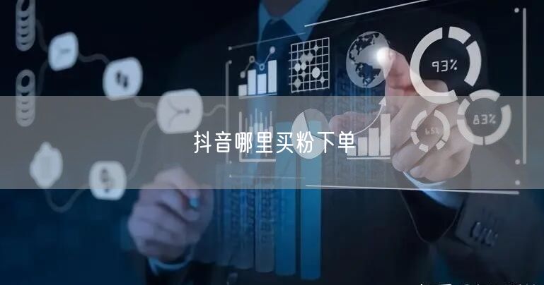 抖音哪里买粉下单