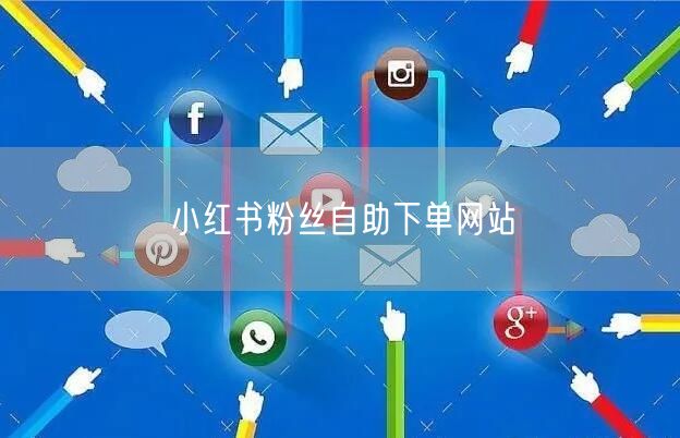 小红书粉丝自助下单网站