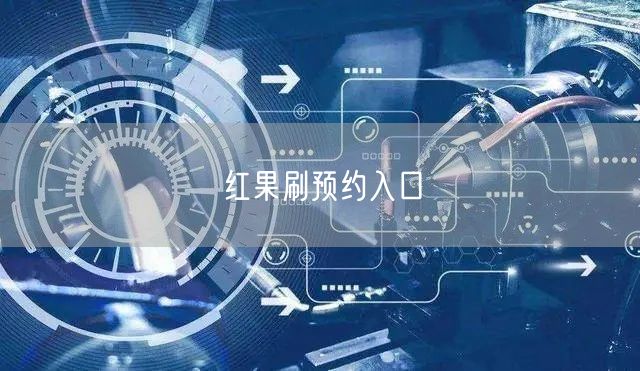 红果刷预约入口