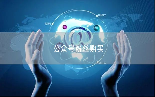 公众号粉丝购买