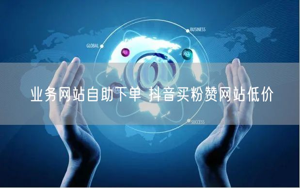 业务网站自助下单 抖音买粉赞网站低价
