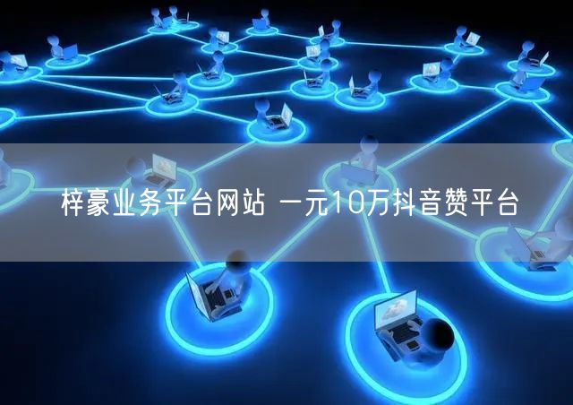 梓豪业务平台网站 一元10万抖音赞平台