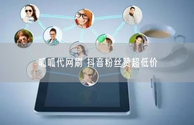 呱呱代网刷 抖音粉丝赞超低价