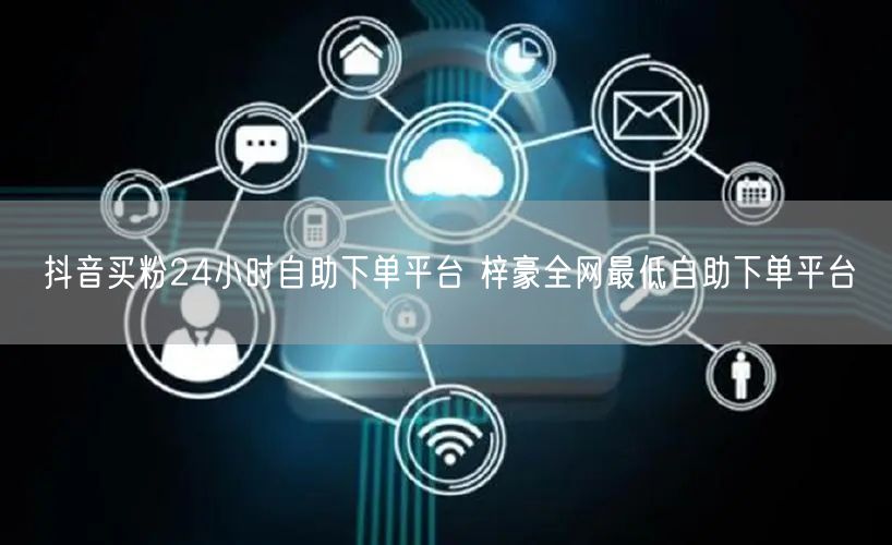 抖音买粉24小时自助下单平台 梓豪全网最低自助下单平台