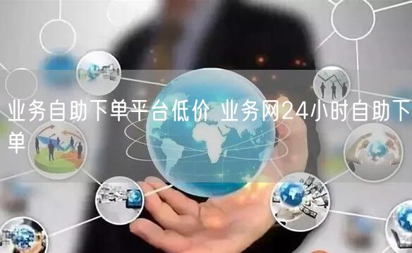业务自助下单平台低价 业务网24小时自助下单