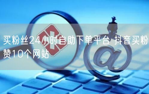 买粉丝24小时自助下单平台 抖音买粉赞10个网站